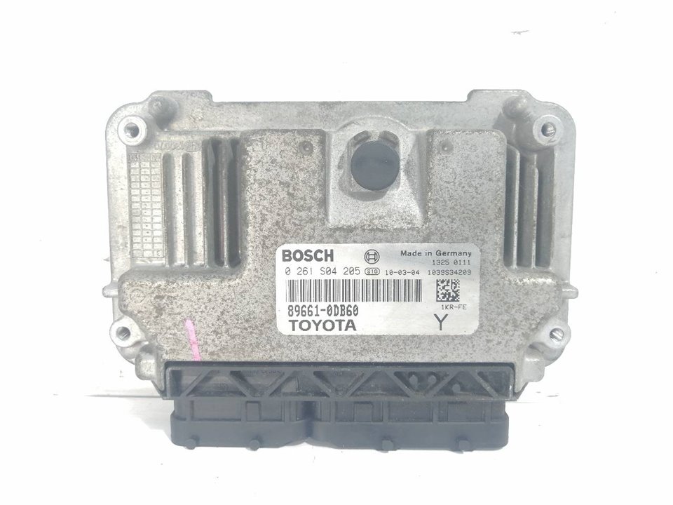 TOYOTA Yaris 2 generation (2005-2012) Moottorin ohjausyksikkö ECU 896610DB60 25280384