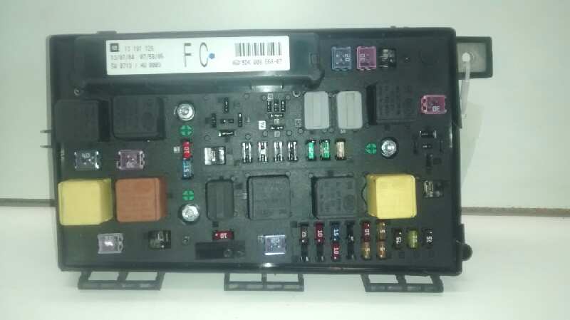 OPEL Astra J (2009-2020) Fuse Box 13191126FC 26470145