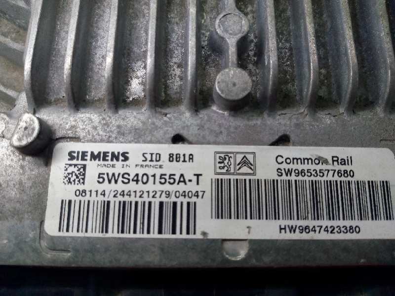 CITROËN Блок керування двигуном ECU 9653577680 26464884