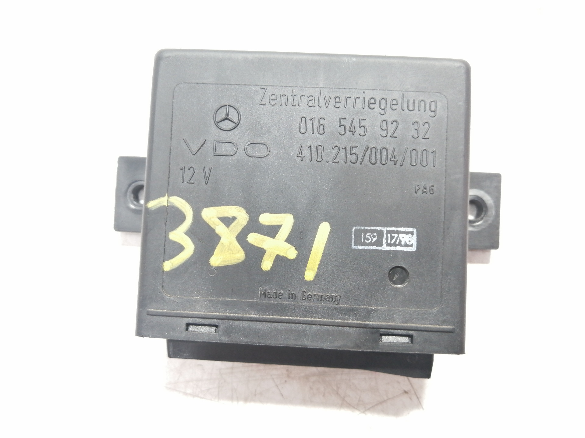 VOLKSWAGEN Lupo 6X (1998-2005) Other Control Units 0165459232 26489946