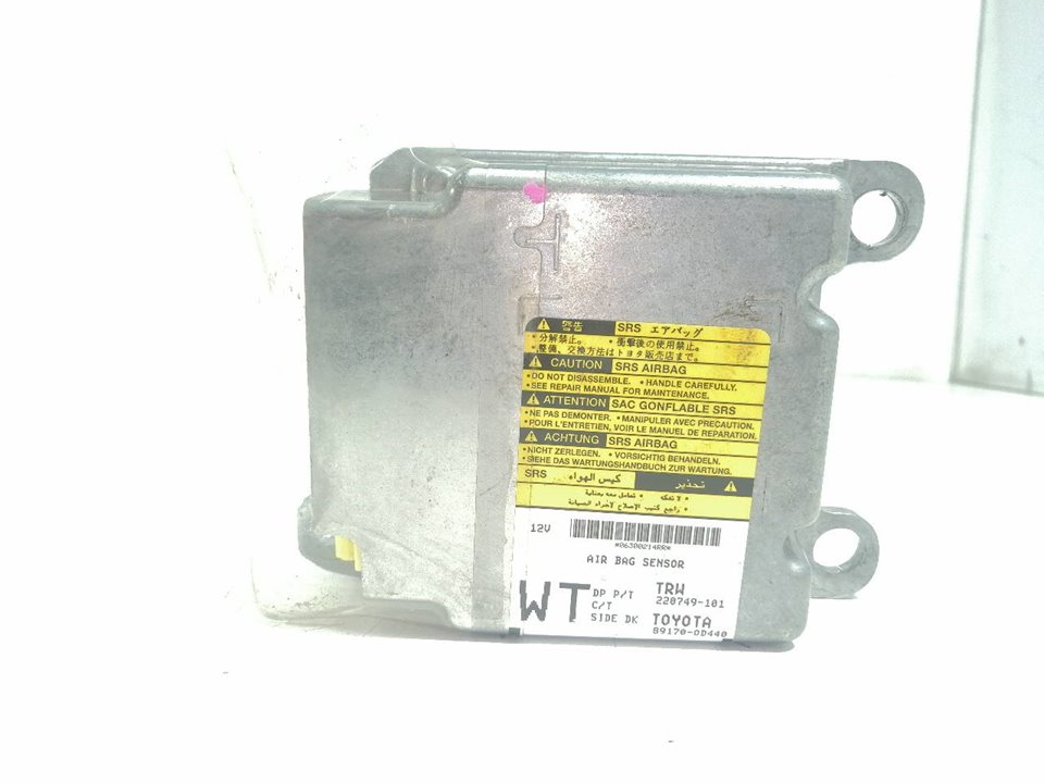 TOYOTA Yaris 2 generation (2005-2012) SRS Control Unit 891700D440 25280424