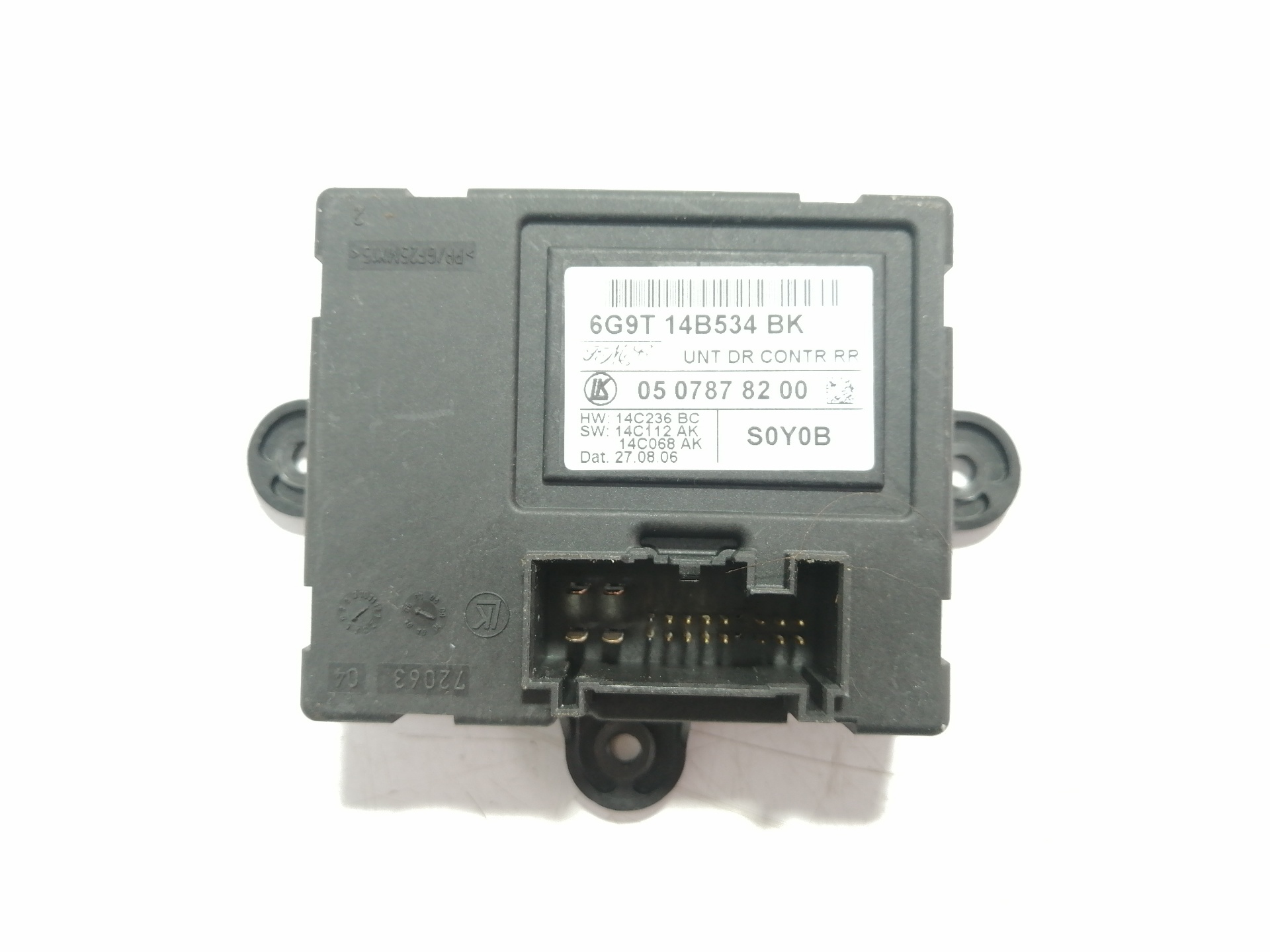FORD S-Max 1 generation (2006-2015) Other Control Units 6G9T14B534BK 25280168