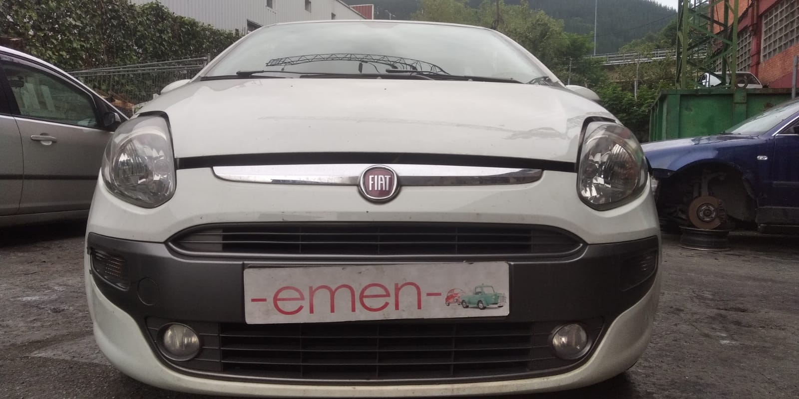 FIAT Grande Punto 1 generation (2006-2008) Стеклоподъемник задней правой двери 25376562