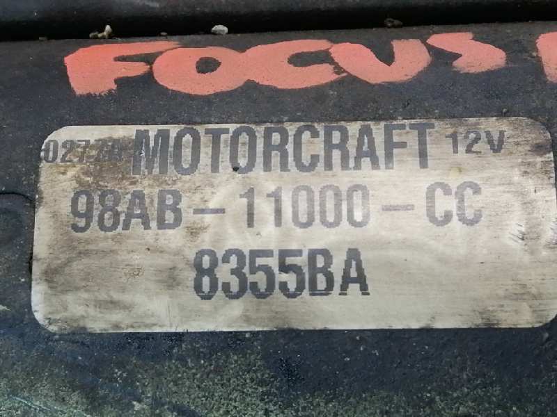 FORD Focus 1 generation (1998-2010) Starter Motor 98AB11000CC 25297677