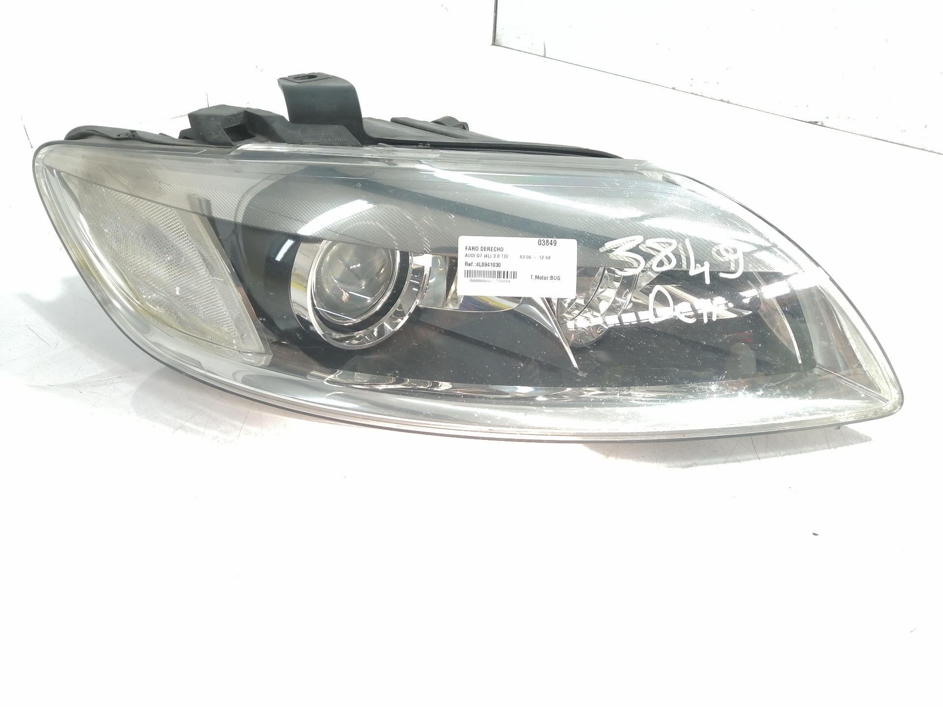 AUDI Q7 4L (2005-2015) Front Right Headlight 4L0941004A 25280543