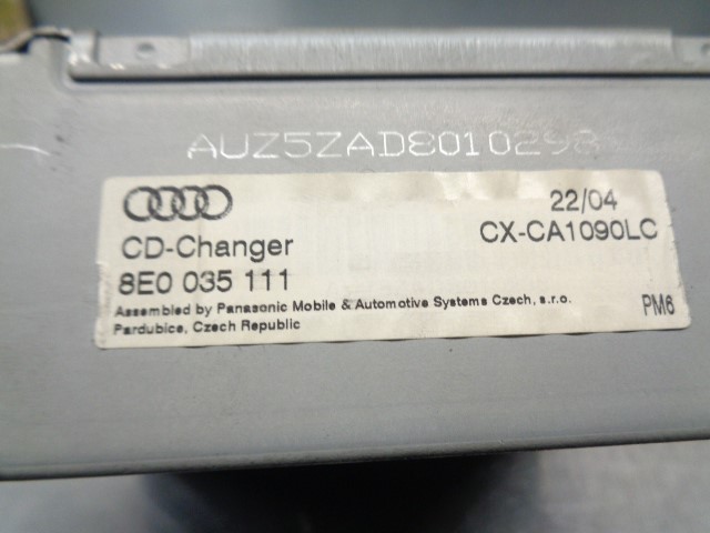 AUDI A3 8P (2003-2013) Music Player Without GPS 8E0035111 19906516