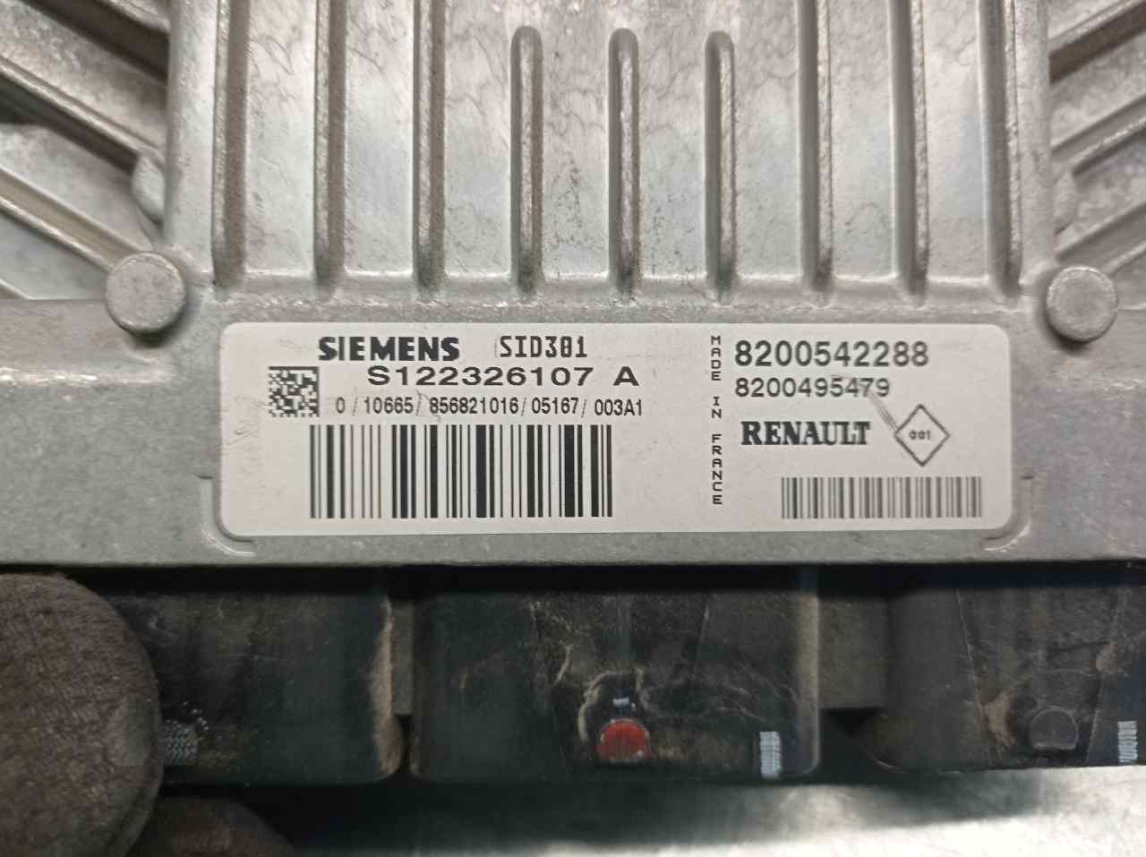 LANCIA Megane 2 generation (2002-2012) Engine Control Unit ECU S122326107A,SIEMENS,8200542288+ 19838641