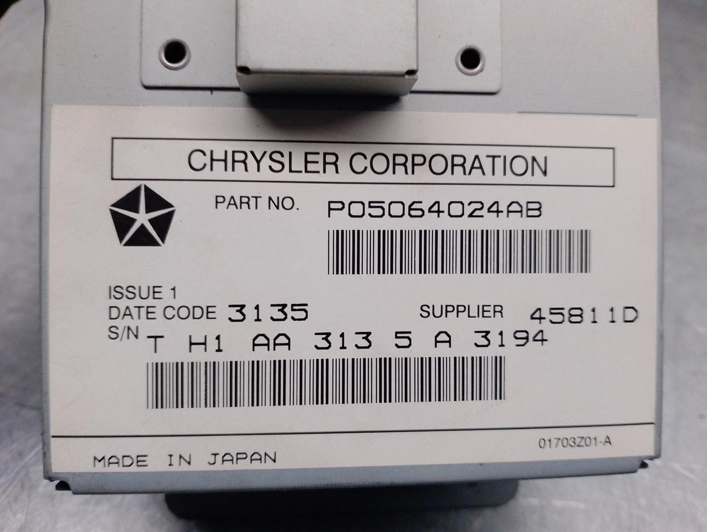 CHRYSLER 300C 1 generation (2005-2011) Other Control Units P05064024AB 24171891
