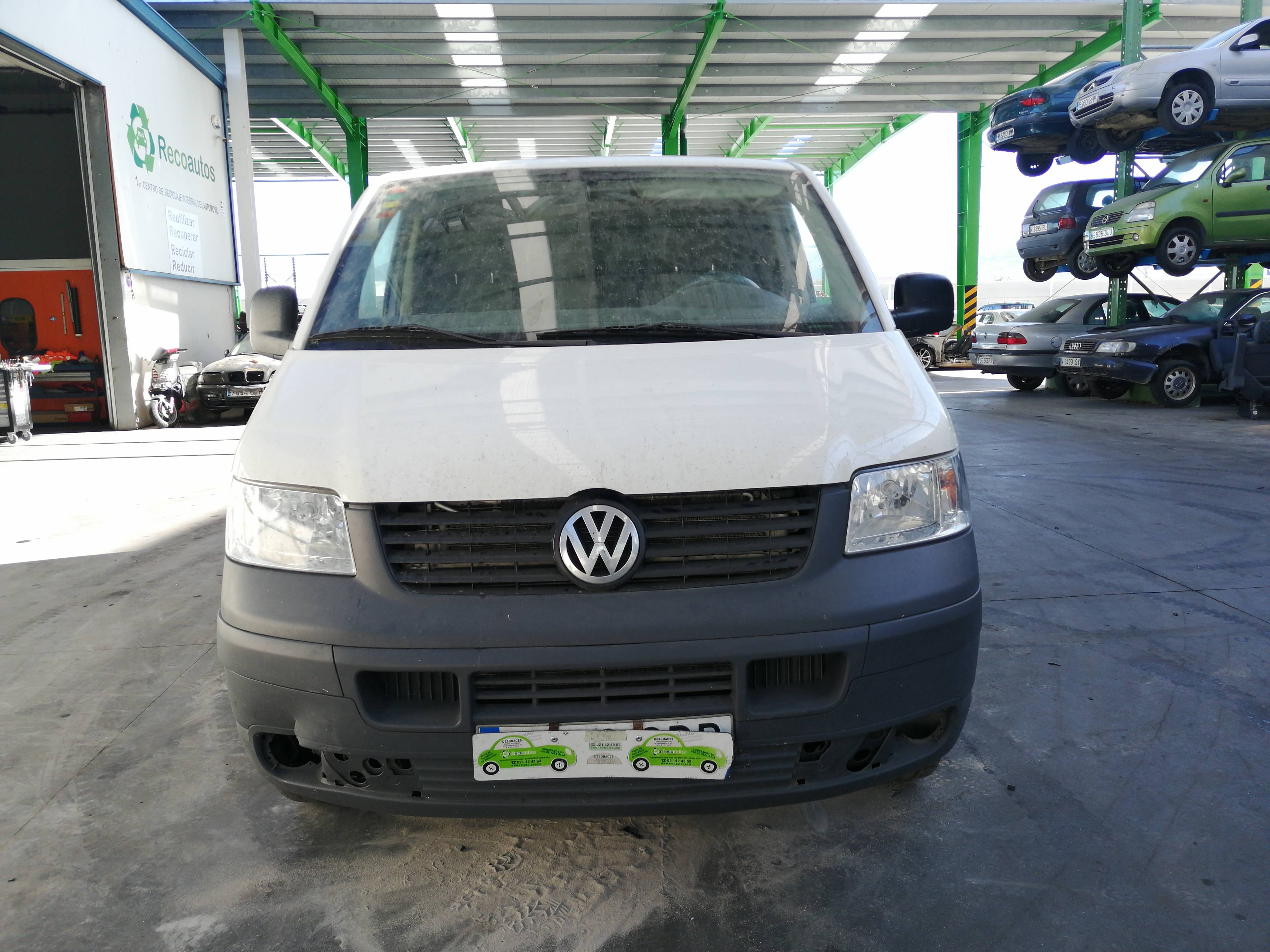 VOLKSWAGEN Transporter T5 (2003-2015) Front Left Fender BLANCAROTULADA, 7H0821101E+ 19771254