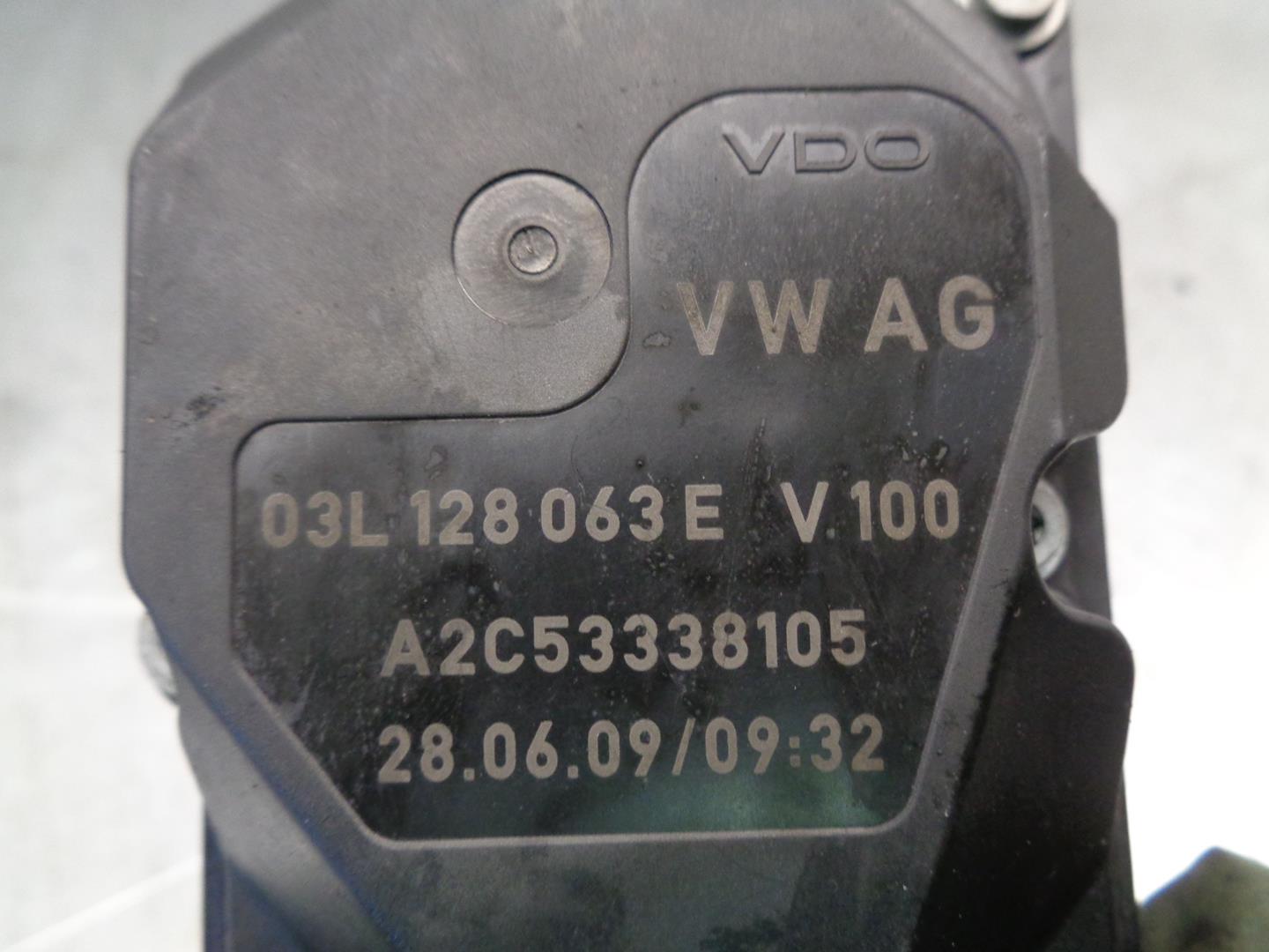 AUDI A3 8P (2003-2013) Дроссельная заслонка 03L128063E, A2C53338105, VDO/CONTIENTAL 24198756