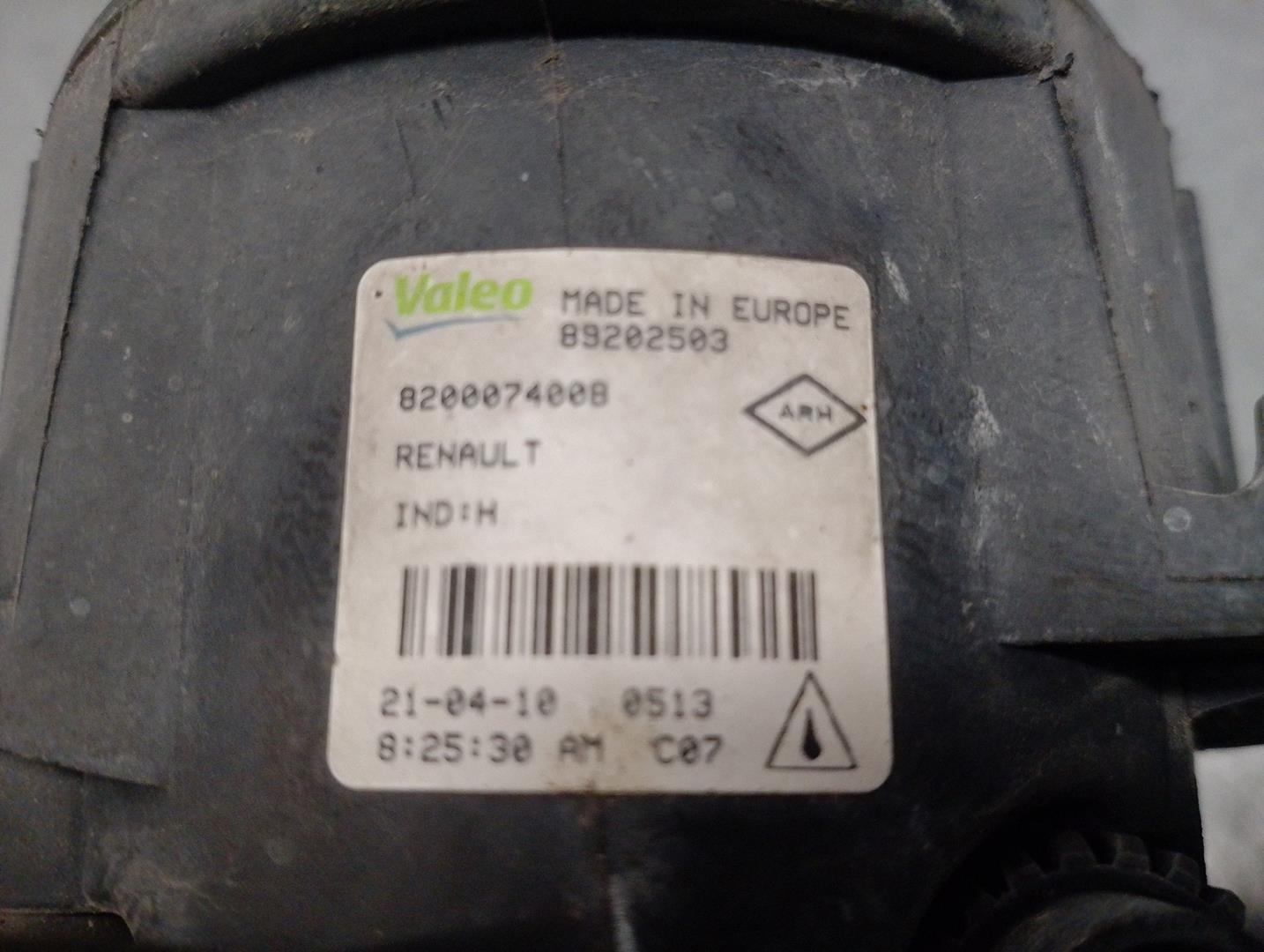 DACIA Sandero 1 generation (2008-2012) Priekinis kairys priešrūkinis žibintas 820007400B,89202503,VALEO 24148012