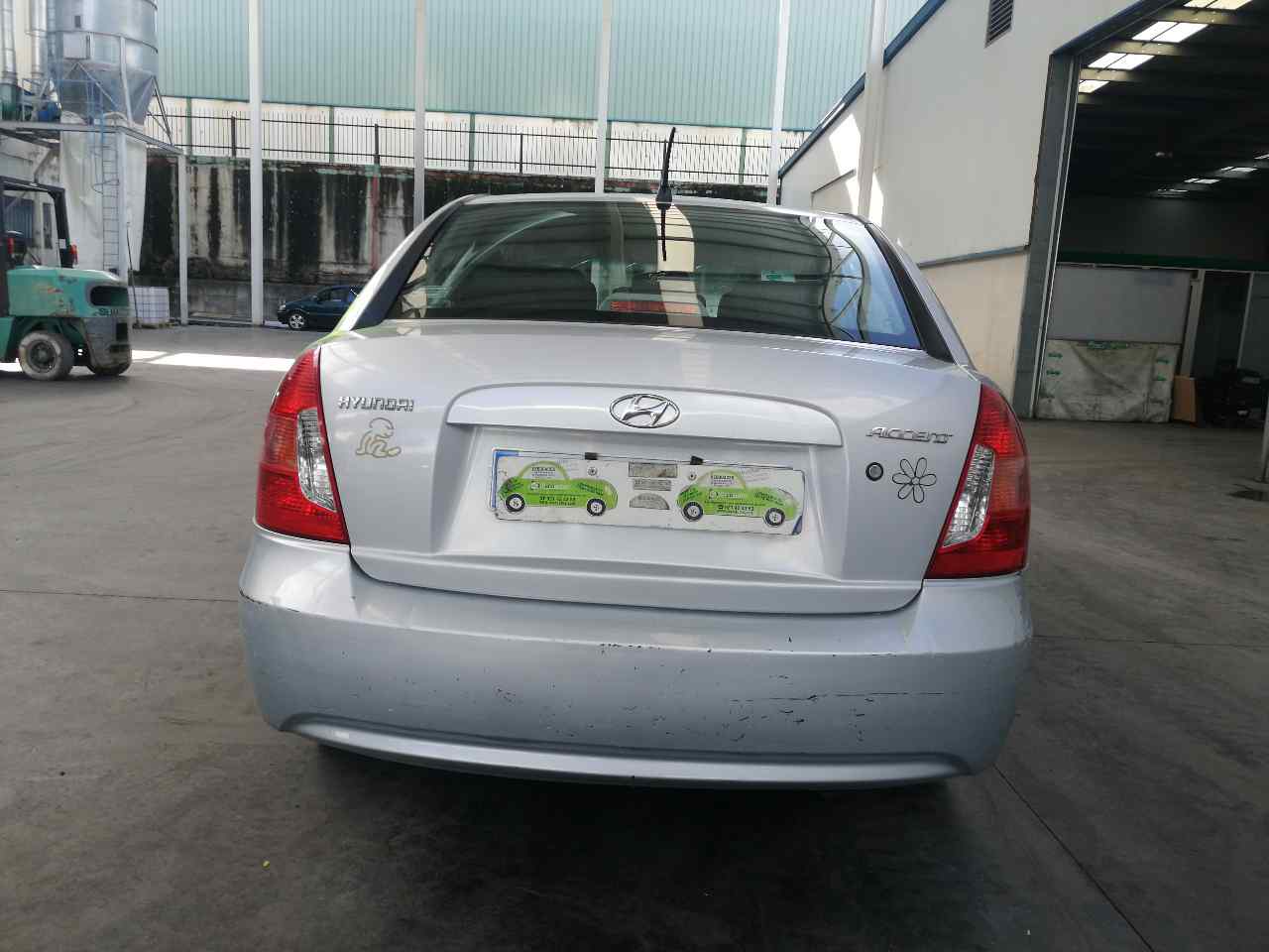 HYUNDAI Accent MC (2006-2011) Задна ос BURRA20 19801270