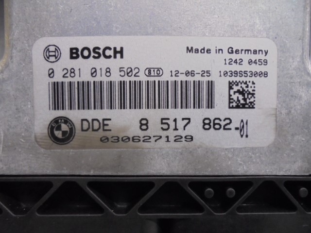 BMW 3 Series F30/F31 (2011-2020) Engine Control Unit ECU 8517862, 0281018502 24120262