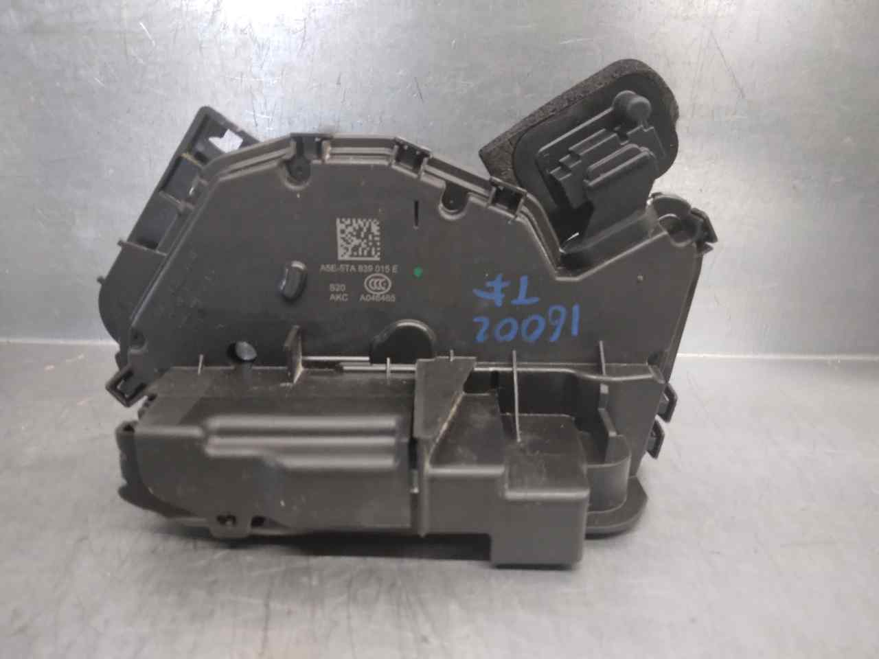 SKODA Karoq 1 generation (2017-2024) Rear Left Door Lock 5TA839015E, 7PINES, 5PUERTAS 24131664