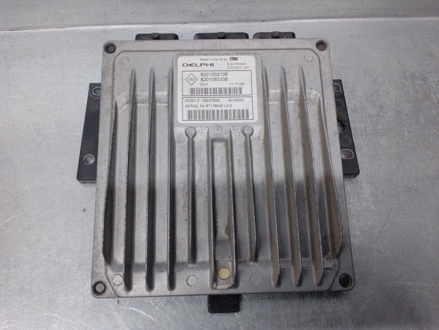 DACIA Logan 1 generation (2004-2012) Engine Control Unit ECU DELPHI, DELPHI+28237826 19848888