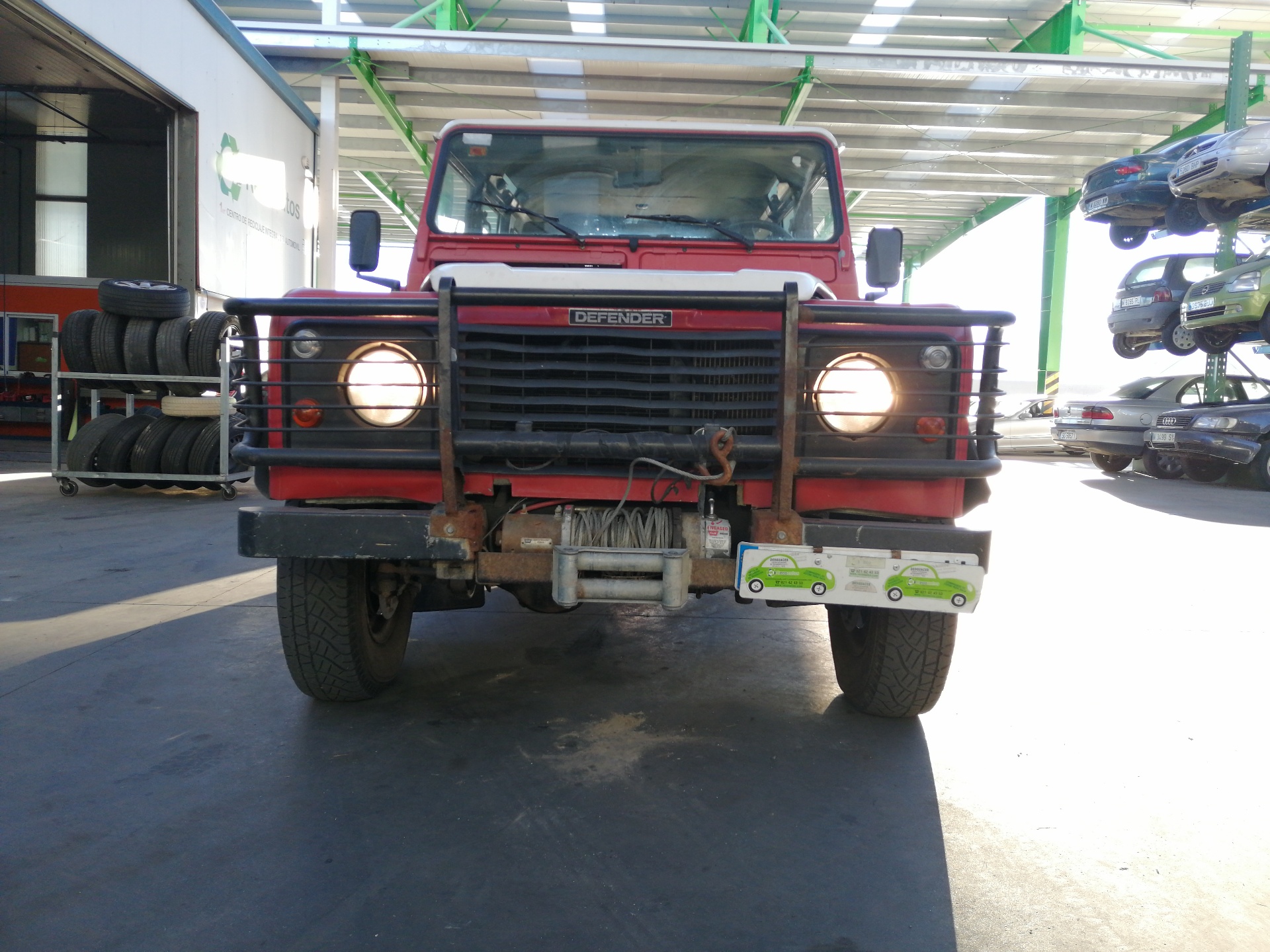 MASERATI Defender 1 generation (1983-2016) Bonnet +BLANCO 19741421