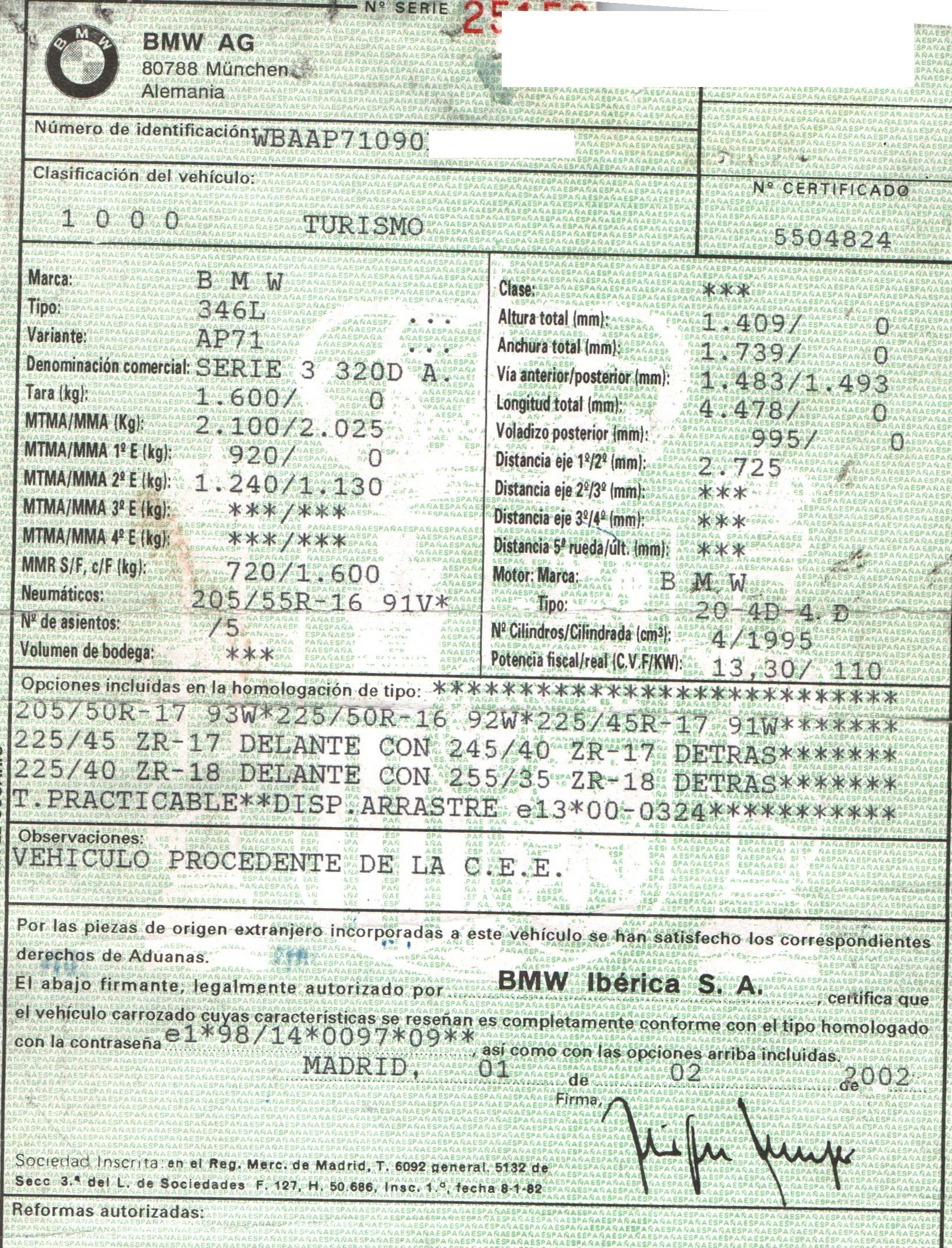 TOYOTA 3 Series E46 (1997-2006) Bakluke bagasjeromslås +4PINES 19835946