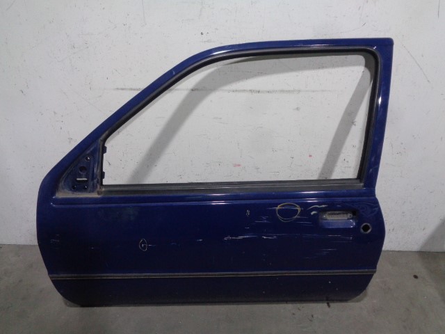 FORD Fiesta 2 generation (1983-1989) Vänster främre dörr 7185765, AZUL, 3PUERTAS 24147968