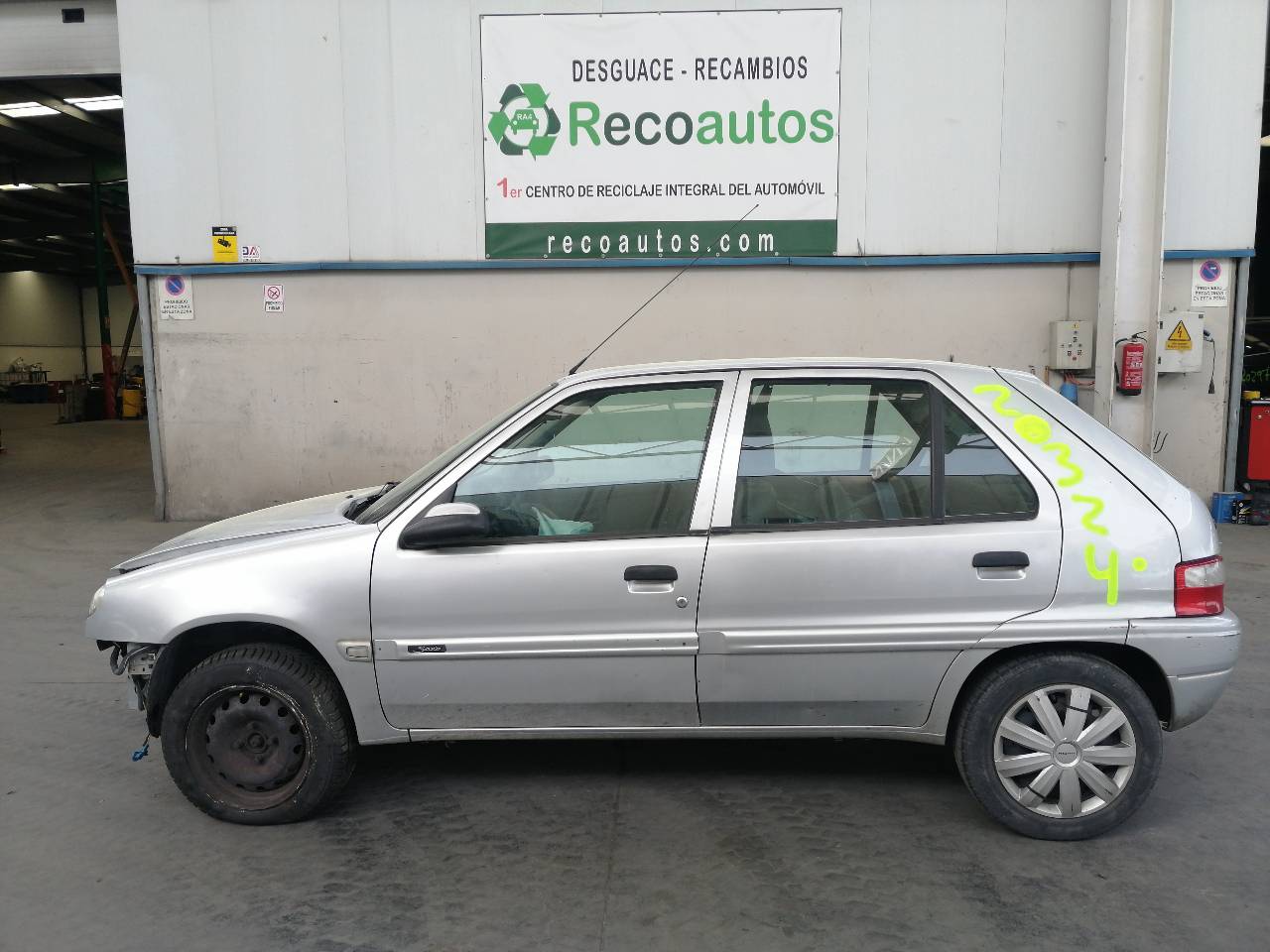 FORD Saxo 2 generation (1996-2004) Høyre foran dør 5PUERTAS,5PUERTAS+GRIS 24543685