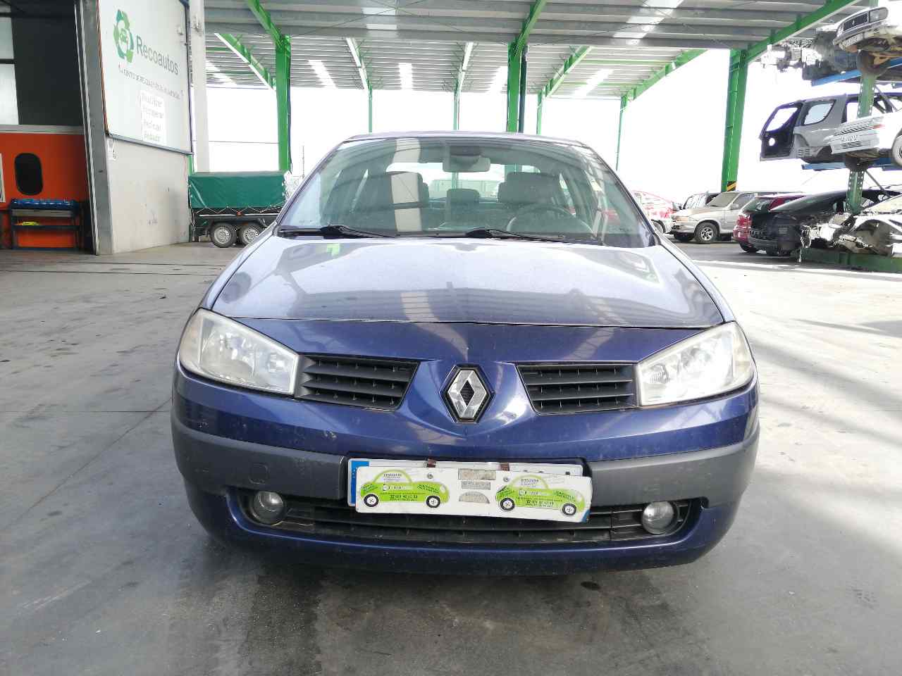 RENAULT Megane 2 generation (2002-2012) Priekinių dešinių durų spyna 4PINES,4PUERTAS,805030002R+ 19794691