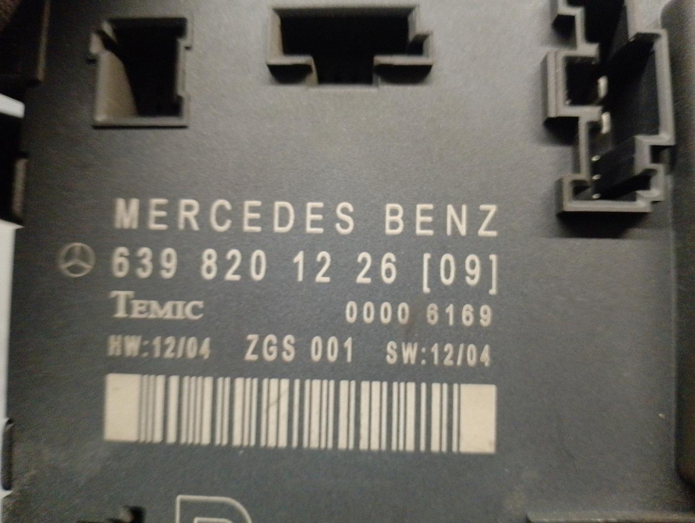 MERCEDES-BENZ Vito W639 (2003-2015) Другие блоки управления 6398201226 23755592