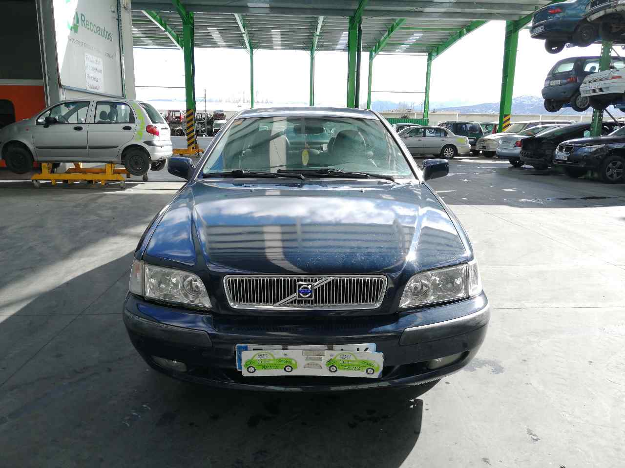 PEUGEOT S40 1 generation (1996-2004) Aripa stânga față AZUL, 30883925+ 24123052