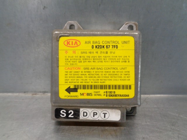 KIA Shuma 2 generation (2001-2004) SRS Control Unit 0K2DK677F0 19874824