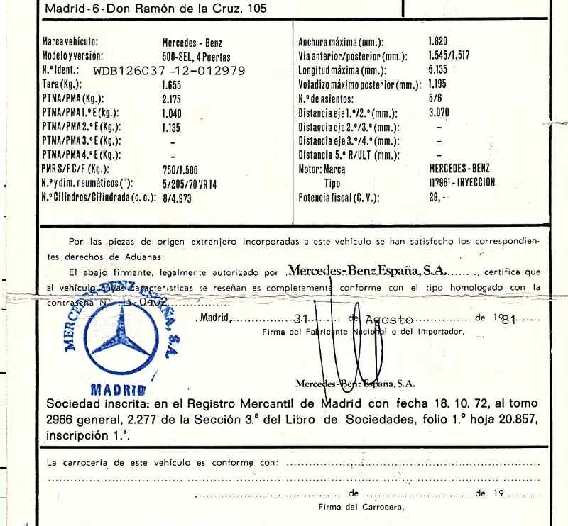 MERCEDES-BENZ S-Class W126 / C126 (1979-1991) Wheel Covers 1264010824, R15 19734183