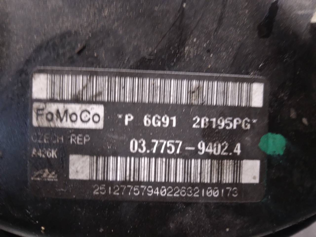 FORD Galaxy 2 generation (2006-2015) Brake Servo Booster 6G912B195PG, 03775794024, FOMOCO 24221677