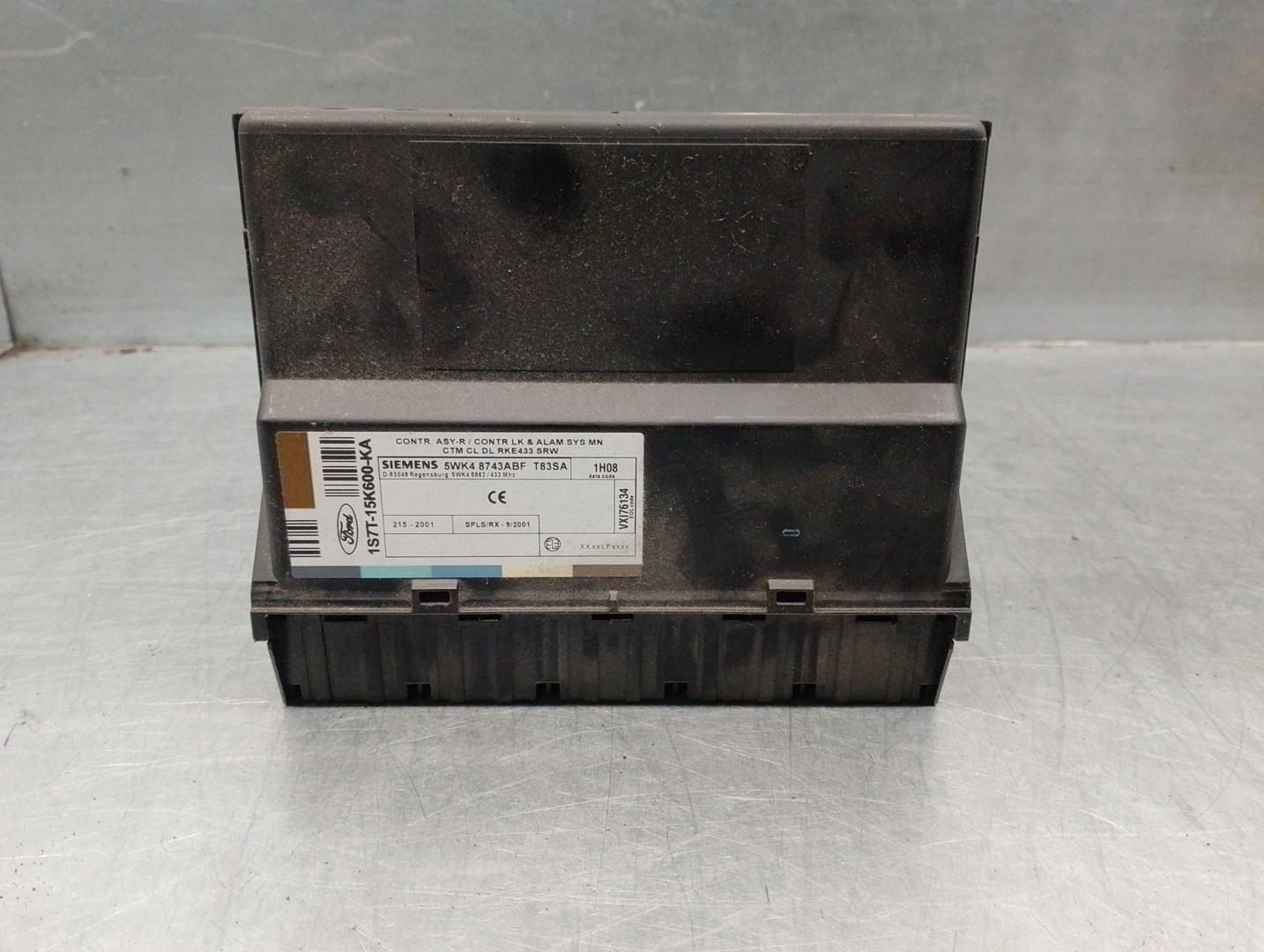 FORD Mondeo 3 generation (2000-2007) Comfort Control Unit 1S7T15K600KA, 5WK48743ABF, SIEMENS 23761789