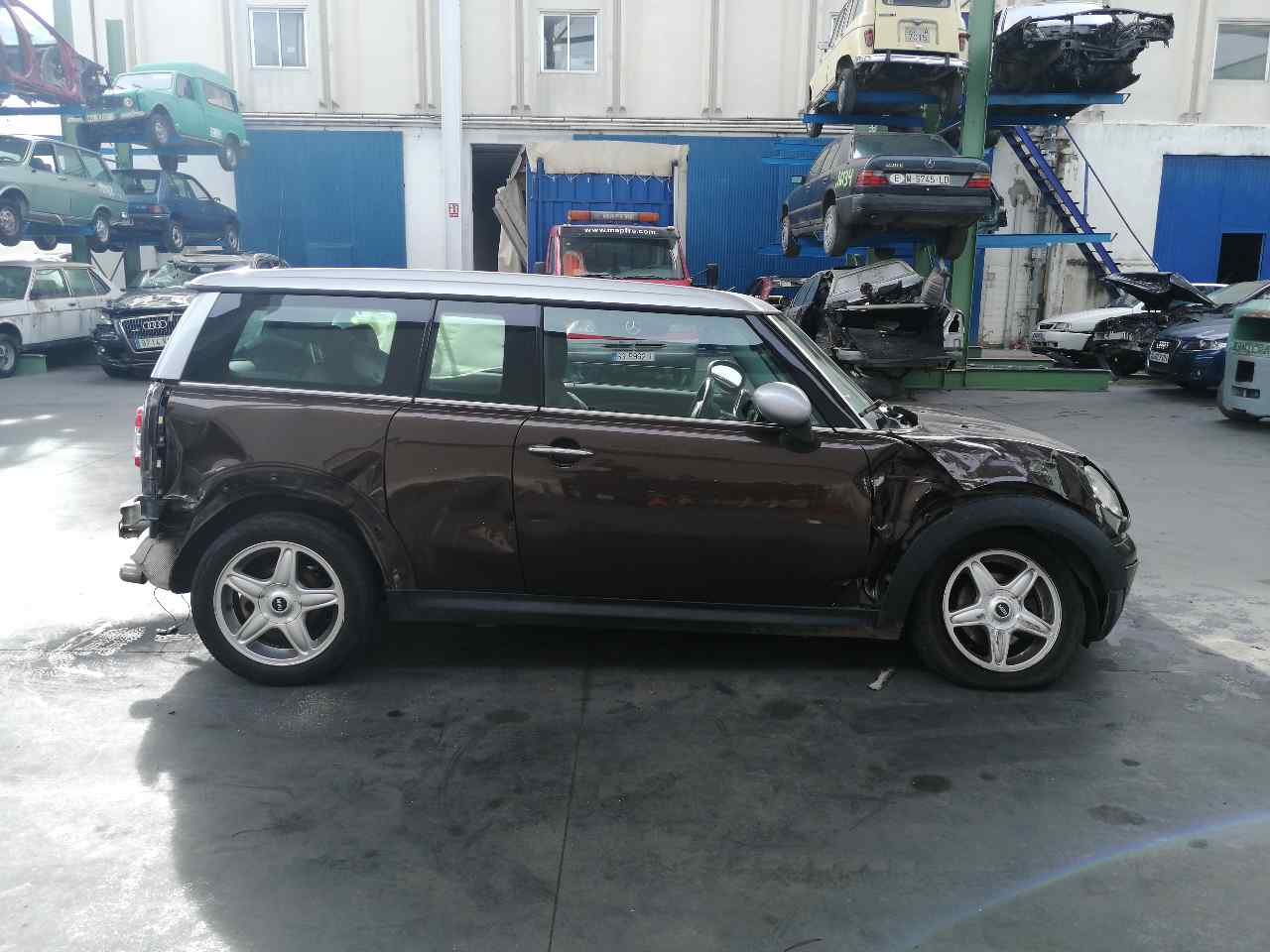 MINI Cooper R56 (2006-2015) Кронштейн ручки передней левой двери 3PINES, 3PUERTAS, 275371705+ 19845514