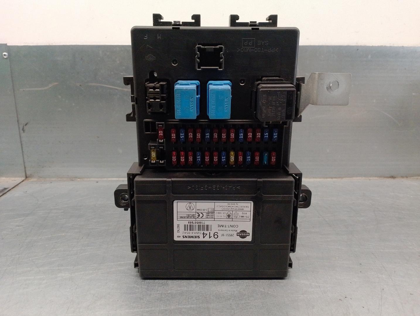 NISSAN Primera P11 (1996-2002) Fuse Box 285519F914, 5WK48542, SIEMENS 24174581