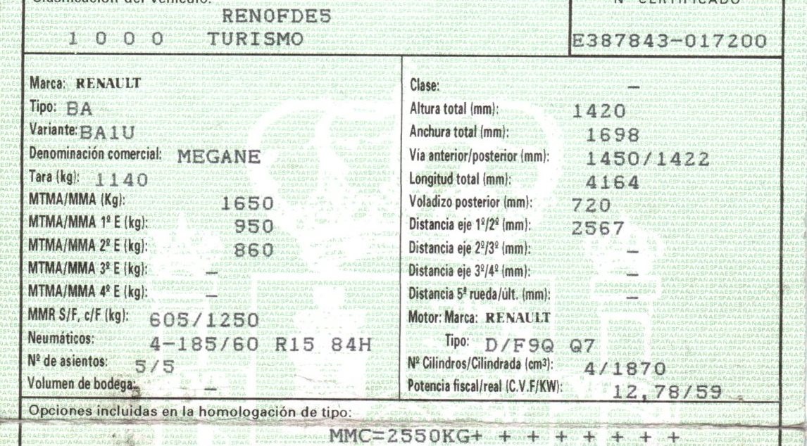 RENAULT Megane 1 generation (1995-2003) Замок передней левой двери 7700434602, MANUAL, 5PUERTAS 24124021