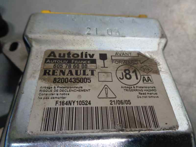 RENAULT Espace 4 generation (2002-2014) SRS Control Unit 8200435005, 605766000 19662950