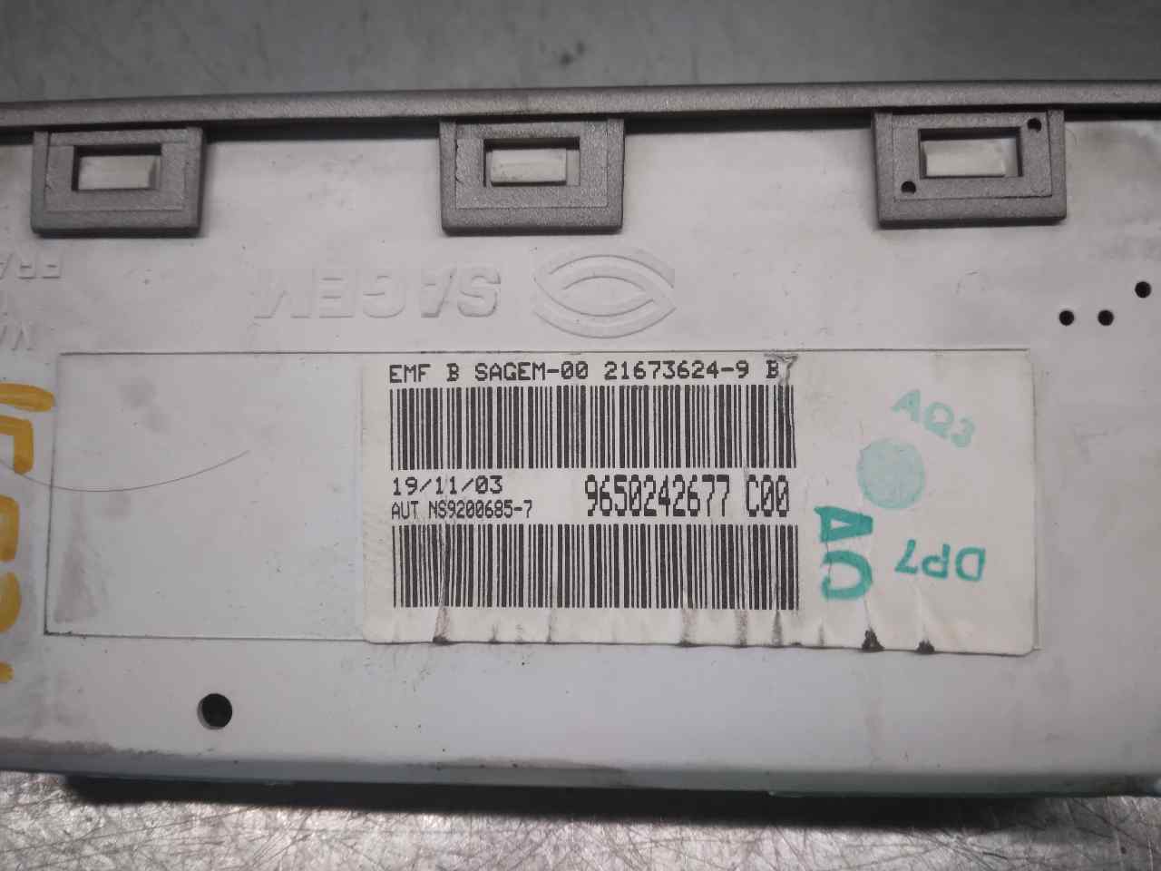 AUDI A4 B5/8D (1994-2001) Переключатель кнопок 9650242677, 21673624, SAGEM 19813149