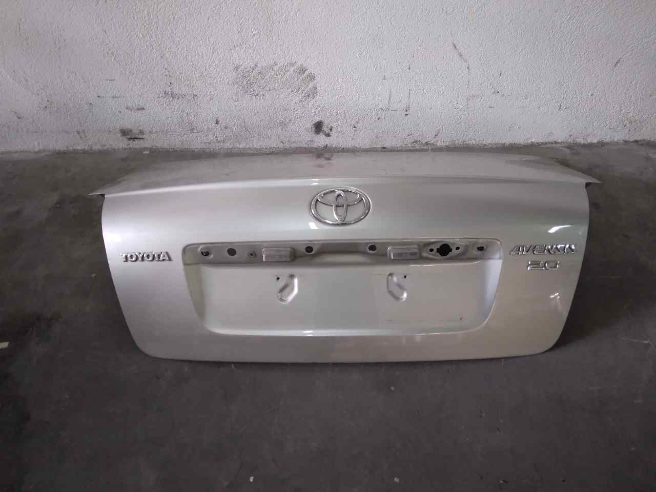 TOYOTA Avensis 2 generation (2002-2009) Заден капак на багажника TAPAMALETERO, GRIS, 4PUERTAS 19830788