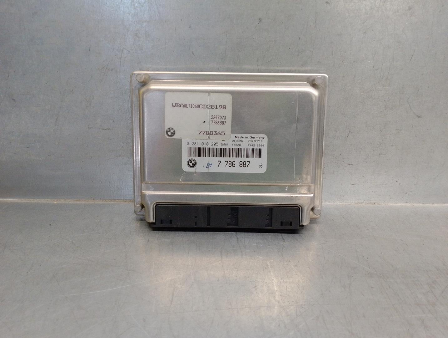 BMW 3 Series E46 (1997-2006) Engine Control Unit ECU 7786887,0281010205 20776378