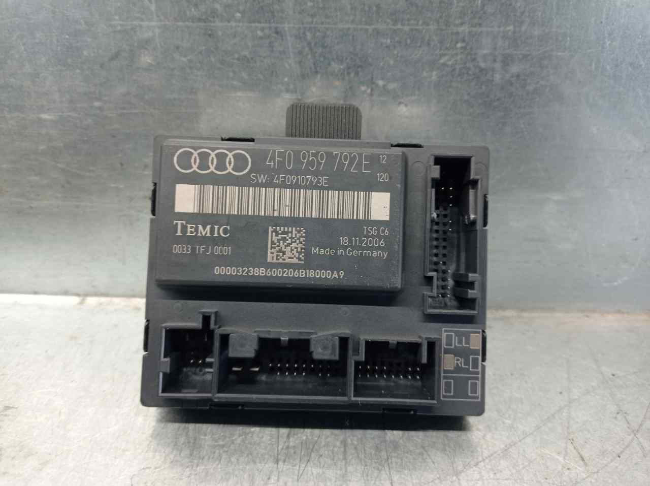 DODGE A6 C6/4F (2004-2011) Other Control Units TEMIC, TEMIC+ 19797541