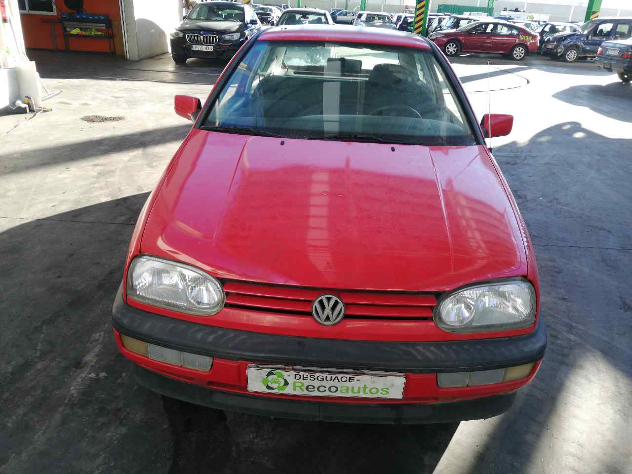 VOLKSWAGEN Golf 3 generation (1991-1998) Замок двери передний правый 7PINES, 3PUERTAS, 1H1837016A+ 19843503