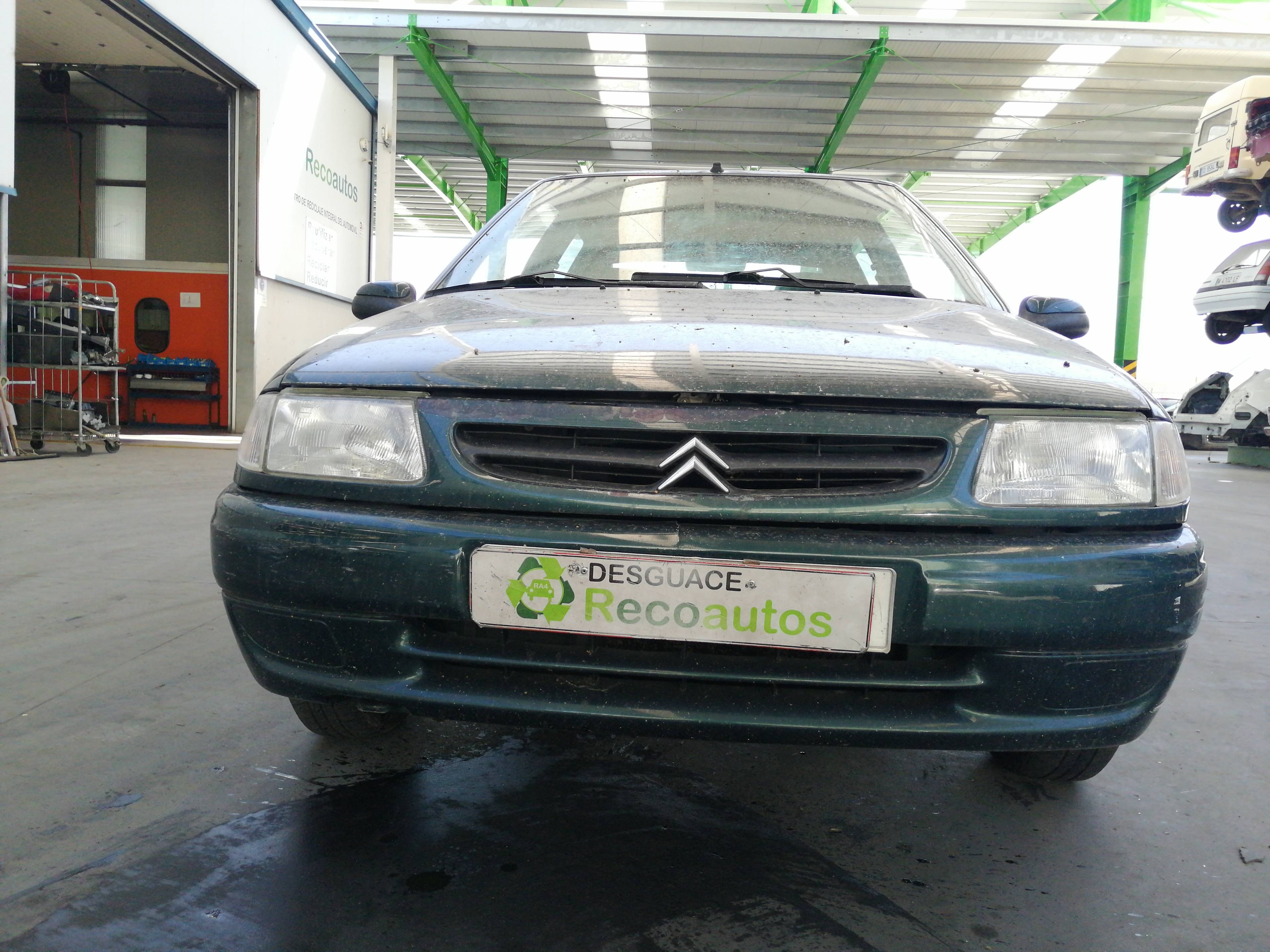 OPEL Saxo 2 generation (1996-2004) Priekšējais labais spārns +VERDE 21720223