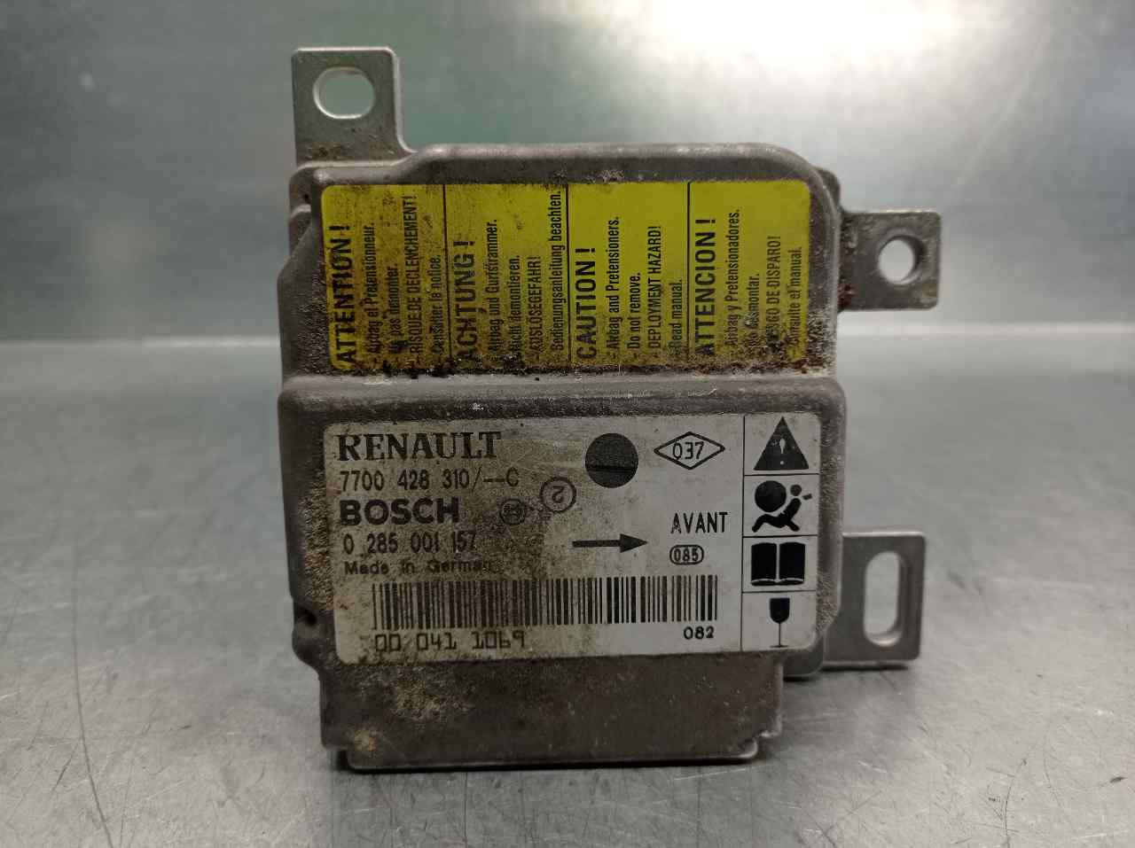 VAUXHALL Clio 2 generation (1998-2013) SRS Control Unit 19812570