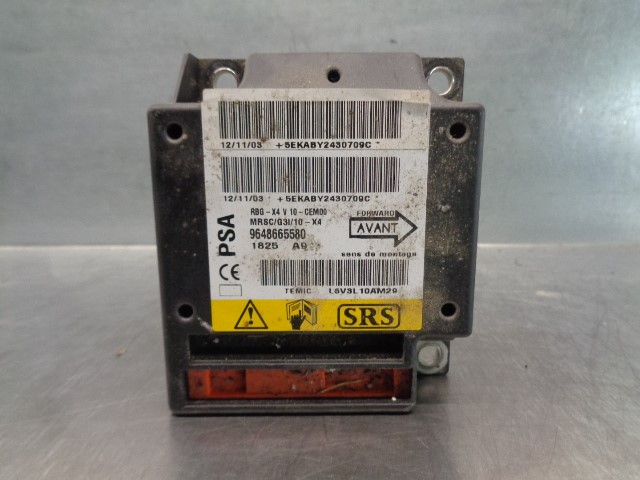 BMW C5 1 generation (2001-2008) SRS Control Unit L6V3L10AM29,TEMIC,9648665580+ 19839996