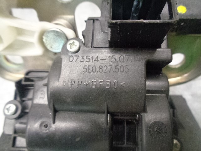SEAT Leon 3 generation (2012-2020) Tailgate Boot Lock 5E0827505, 4PINES, 5PUERTAS 19831331
