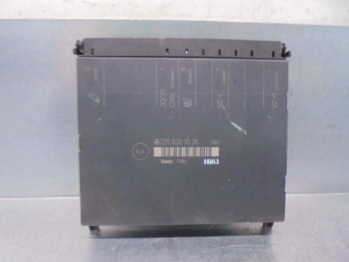 MERCEDES-BENZ S-Class W220 (1998-2005) Other Control Units 2208201026, 7484, TEMIC 21722745