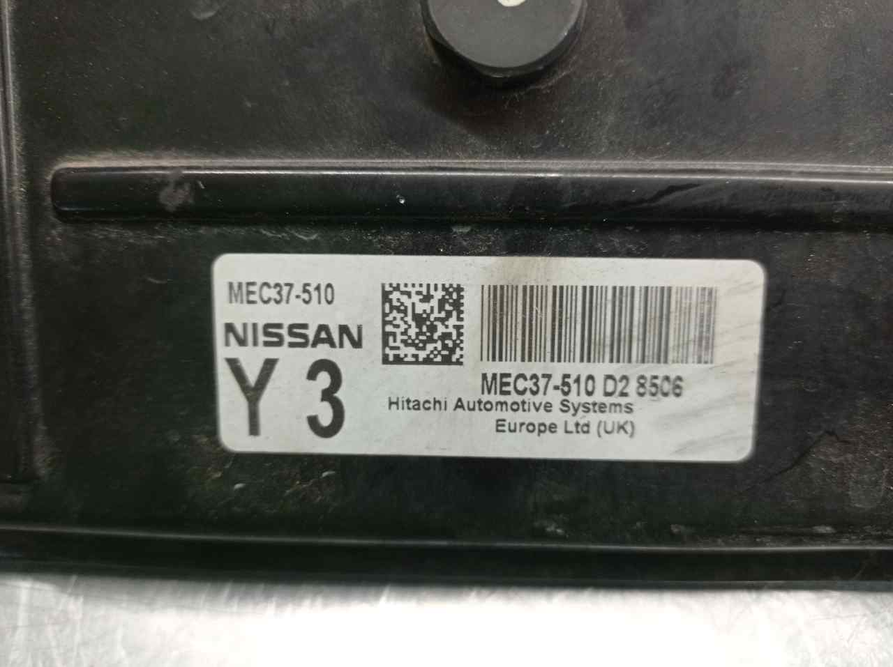 NISSAN Note 1 generation (2005-2014) Engine Control Unit ECU MEC37510, MC37510, HITACHI 21719688