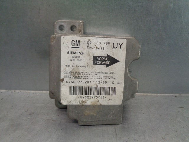 VAUXHALL Astra H (2004-2014) SRS Control Unit SIEMENS,SIEMENS+5WK42905 21696512