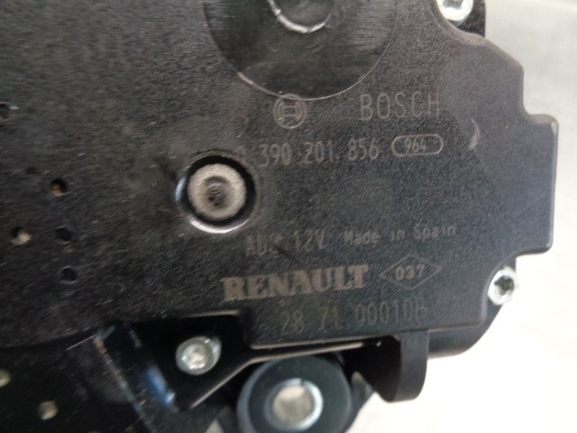 RENAULT Scenic 3 generation (2009-2015) Tailgate  Window Wiper Motor 287100010R, 0390201856 19805981