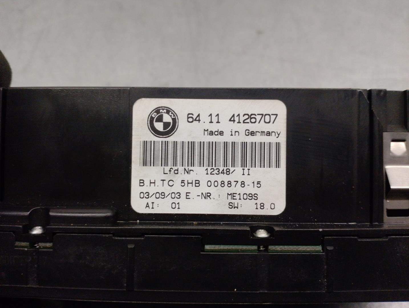 BMW 3 Series E46 (1997-2006) Unitate de control al climei 64114126707 23756265