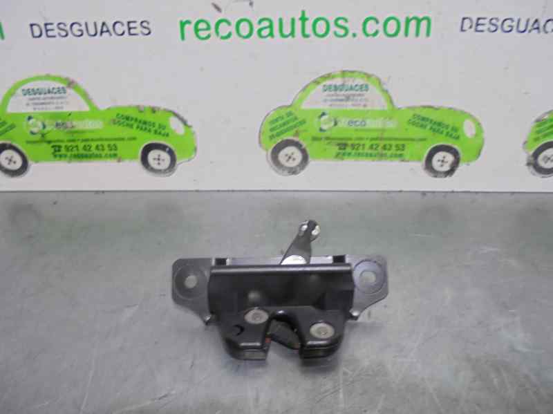 PEUGEOT Csomagtérajtó zárja MANUAL, 3PUERTAS 19596204