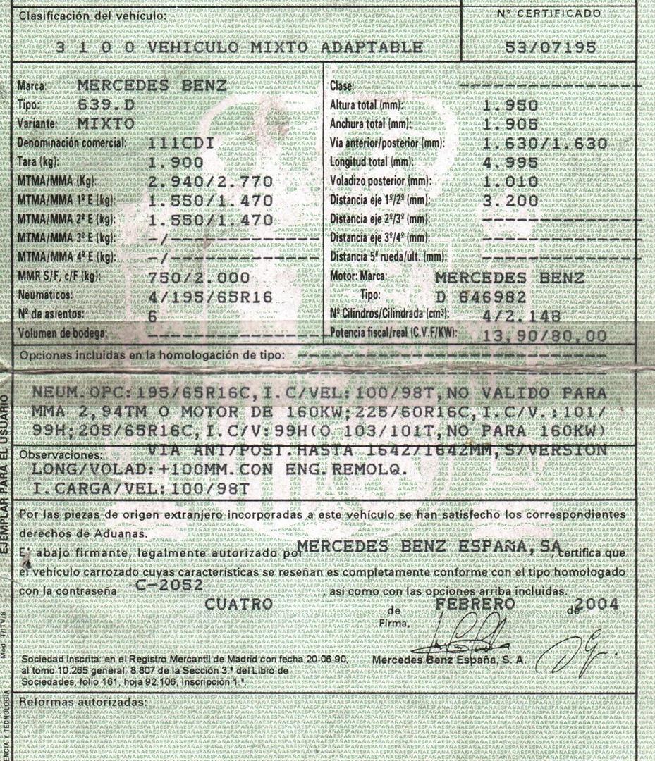 MERCEDES-BENZ Vito W639 (2003-2015) Стеклоподъемник передней левой двери 4717201, 2PINES, 5PUERTAS 20798480